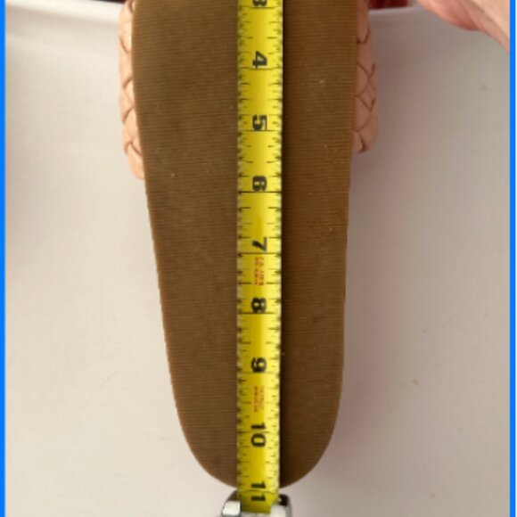 LOEFFLER RANDALL Sonnie Woven Slide Sandals Ballet Pink Womens Size 11B - Picture 8 of 10